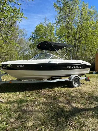 Original owner. Excellent condition, like new. Low hours.Bimini top. Bow cover(snap on) cockpit cove...