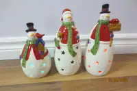 3 Snowmen - Three Sets - Christmas