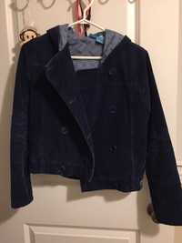Paul Frank corduroy Nagy blue jacket XS