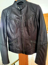 Boutique of Leather Ladies Racer Leather Jacket