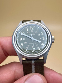 Timex Mk1 Mechanical, Manual Winding Watch, TW2U69000LG