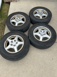 Pontiac Montana rims and tires 