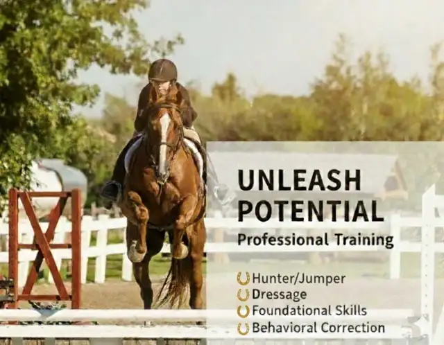 Horse training spot available65604229568385120