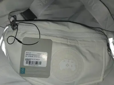 Brand new Canada Goose white Waistpack Unisex