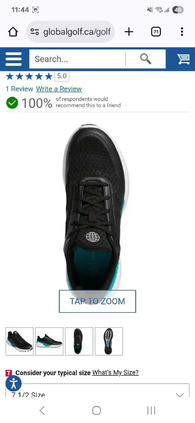 Adidas women's  SummerVent golf shoes in Golf in Gatineau - Image 4