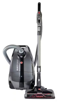 Hoover Quiet Performance Bagged Canister Vacuum