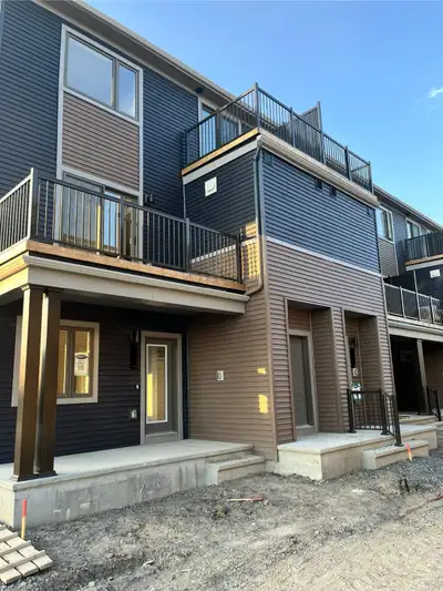 New construction! Modern 2-Bedroom, 2.5-Bath Executive Stacked Townhouse – rare find: Double Ensuite...