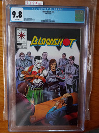 Bloodshot #4 CGC Graded 9.8 Valiant May 1993   Comic Book