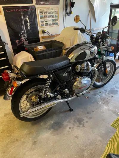Brand new 2020 Royal Enfield 650. Never licensed or ridden. Performance mufflers, high flow air clea...