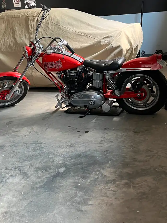 1971 Sportster Ironhead chopper. in Street, Cruisers & Choppers in Regina - Image 4
