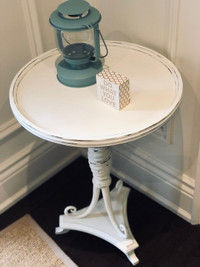 Farmhouse Shabby Chic Rustic Side End Table