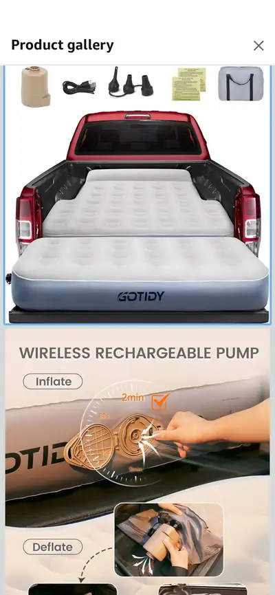 Brand New Inbox Truck Bed For Camping, Pick Up Location Ne