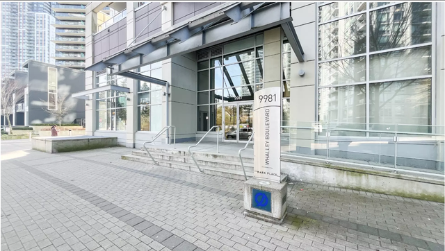 Surrey center one bedroom for rent $1580  for 577 sqft
