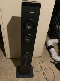 Sharper image Bluetooth music tower speaker