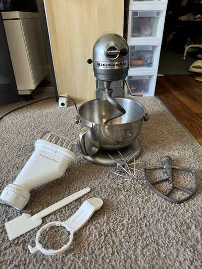 KitchenAid mixer professional With Pasta -Extruder Attachment, View more