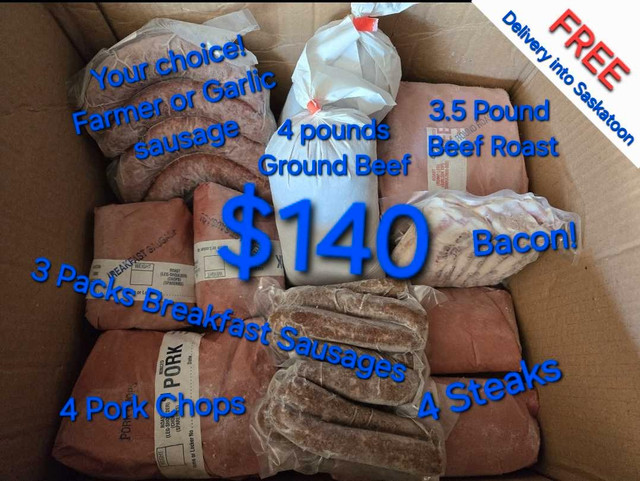 Beef and Pork Variety Packs in Other in Saskatoon - Image 3