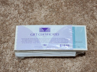 Gift Certificates 