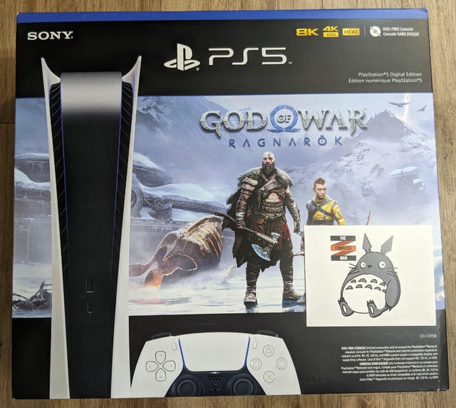 ⭐PS5 5 Digital Edition God Of War New!⭐ Sony Playstation 5 Ville de Montréal Kijiji