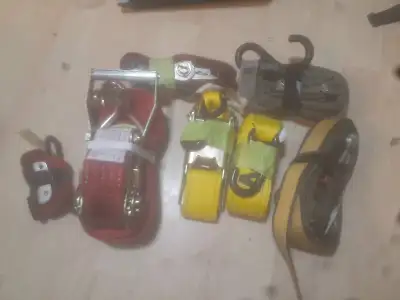 tie downs various sizes. 5 ,10 or 20 $ each. , View more