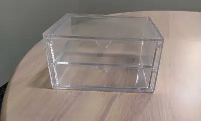 Clear Acrylic Storage Organizer with Drawers, View more