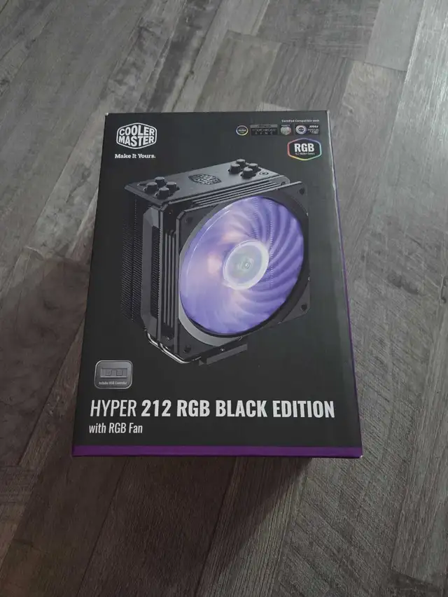 Cooler Master Hyper 212 RGB Black Edition in System Components in City of Toronto - Image 2