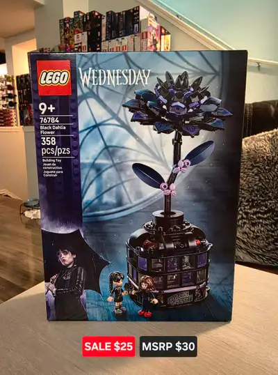 Lego Black Dahlia Flower [SALE], View more