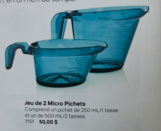 Tupperware neuf  dans Vaisselle et articles de cuisine  à Shawinigan