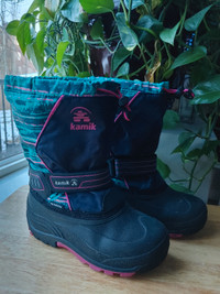KAMIK Girls Winter Boots Size 3Y