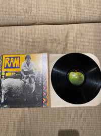 Paul And Linda McCartney Ram vinyl record LP RARE