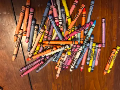 Free crayons, View more