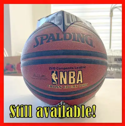 Spalding Brand NBA Cross Court Pro Basketball!, View more
