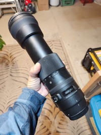 Sigma 150-600mm contemporary for canon + 1.4x converter and usb 