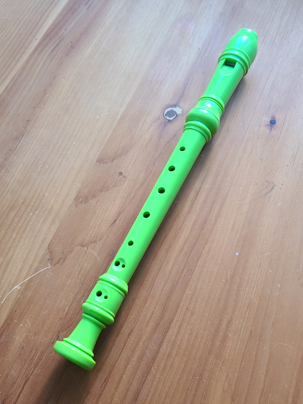 Green flute/recorder dans Famille de bois  à Ville de Montréal - Image 2