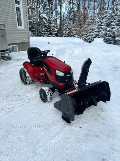 tracteur avec souffleuse, View more