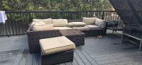 Patio furniture (sectional sold)