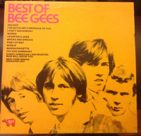 Bee Gees vintage vinyl records