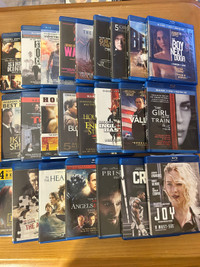 Lot of 49 Action/Thriller Blue-ray DVDs 