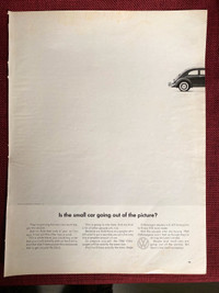 1965 Volkswagen Original Ad
