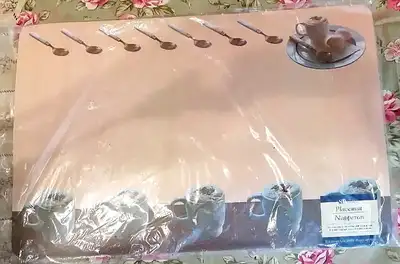 Placemat Napperon set of 6 table mats, NEW, View more