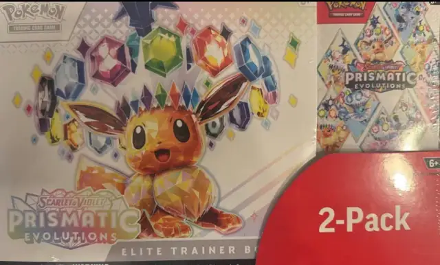 Costco Prismatic Evolutions 2 Pack Bundle65120782040963120
