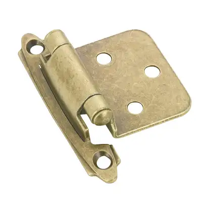 Semi-concealed hinges antique brass 2pcs BP134MAE / pentures, View more