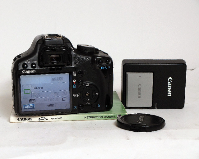 Canon EOS Rebel T1i 15.1MP EF-S 18-55mm IS DSLR SC54,285 $250 in Cameras & Camcorders in Markham / York Region - Image 3