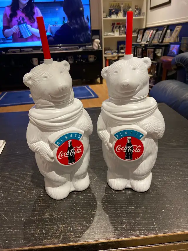 Coca-Cola Polar Bear Cup in Kitchen & Dining Wares in Mississauga / Peel Region - Image 2