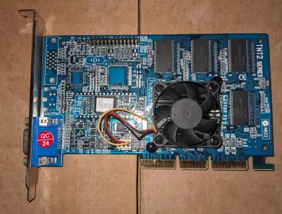 ✅ TNT2 Series Fastware AGP Video card, View more