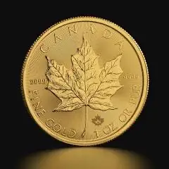 2013 One Ounce Gold Canadian Maples. The Canadian Gold Maple Leaf is the official bullion gold coin...