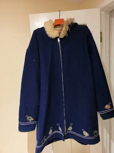 Mens Inuit hooded parka, View more