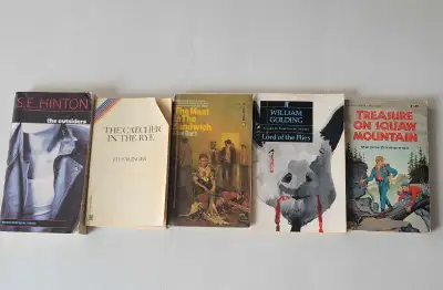 Five Classic Paperback Books, View more