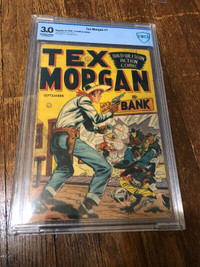 Tex Morgan #1 comic CBCS 3.0 $99 OBO