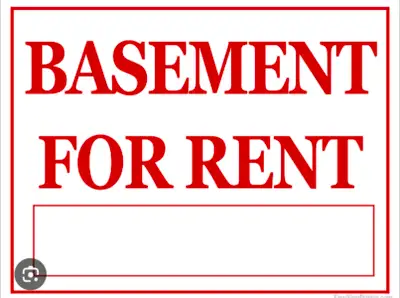 Basement available for rent near Sheridan College