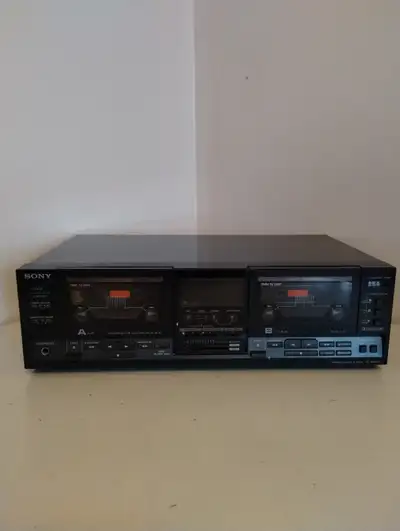 Sony tape deck double deck, View more